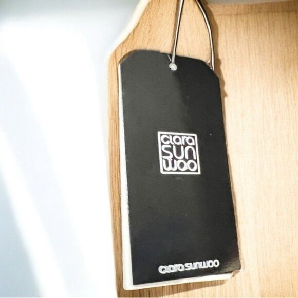 🌻NEW w/tags Clara Sun Woo Black High Waist Gauchos Size Small - Picture 10 of 11